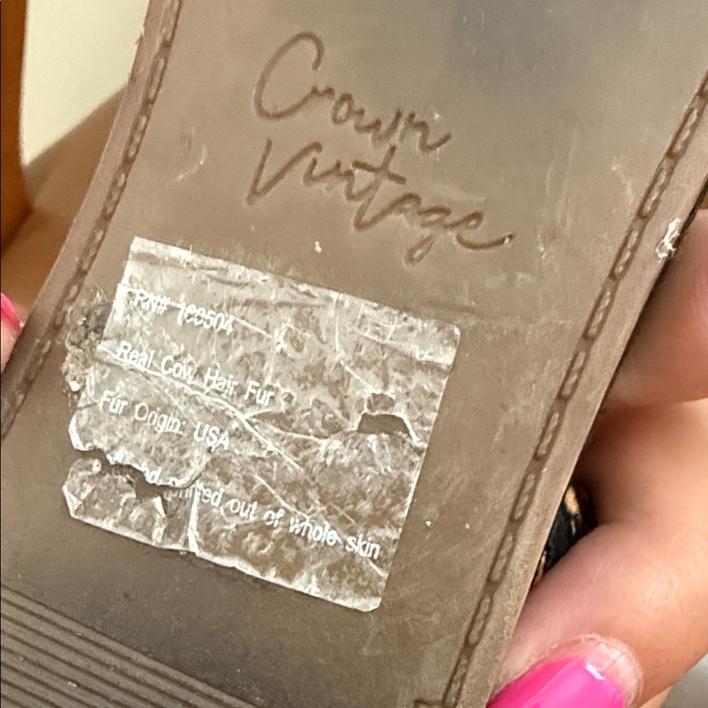 Crown Vintage Leopard Print Flats - Picture 5 of 5